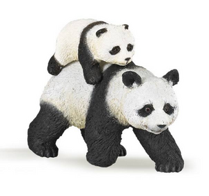 Papo dyr - Panda med unge