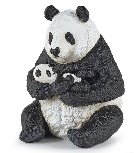 Papo dyr - Panda mor med sin unge