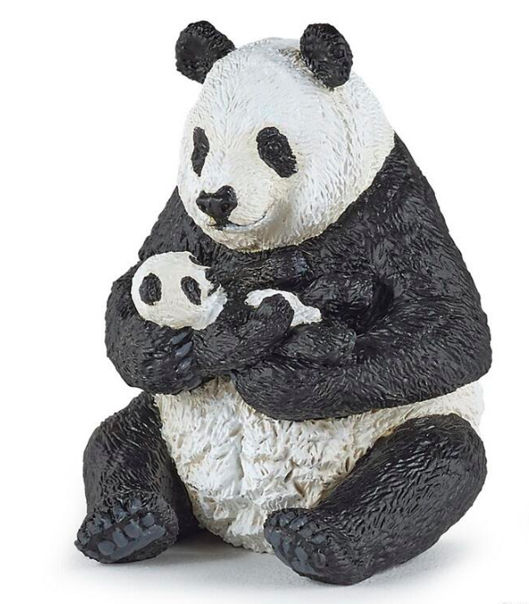Papo dyr - Panda mor med sin unge